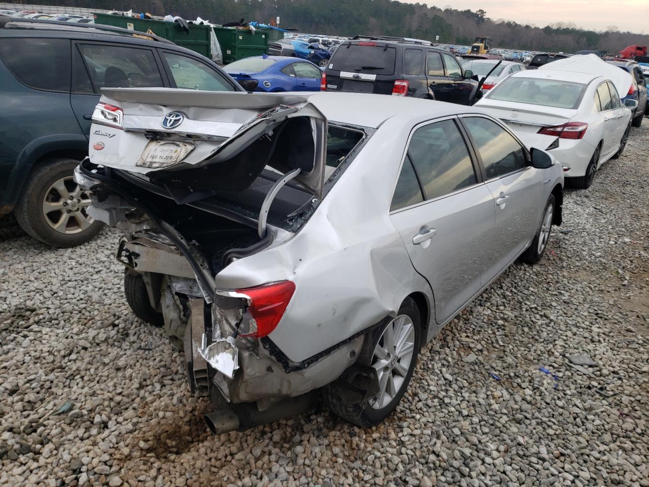 Photo 4 from auction – 2012 TOYOTA CAMRY HYBR with VIN 4T1BD1FK3CU059743