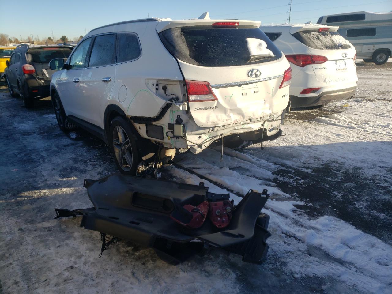 Photo 3 from auction – 2017 HYUNDAI SANTA FE S with VIN KM8SRDHF5HU166156