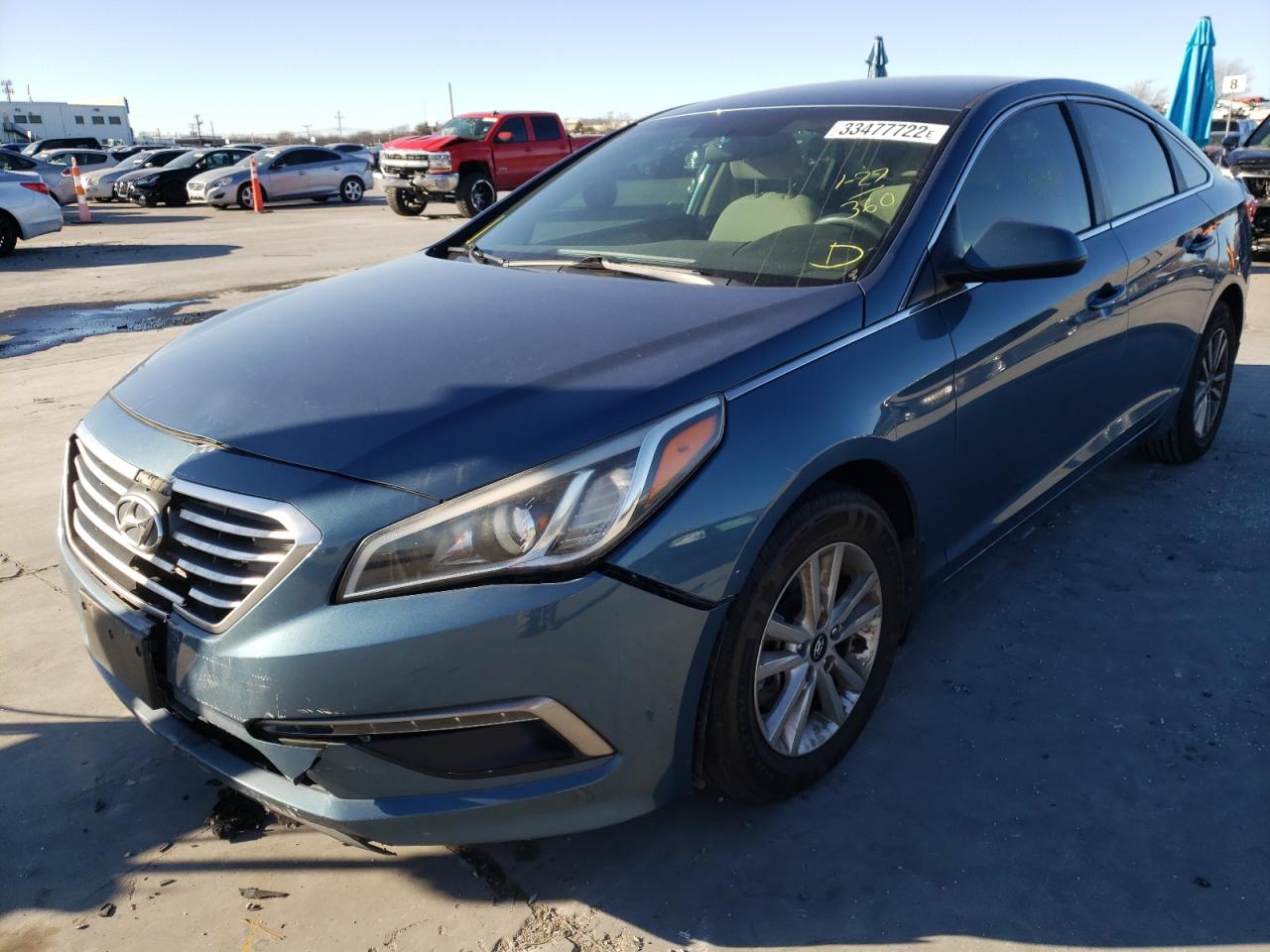 Photo 2 from auction – 2015 HYUNDAI SONATA SE with VIN 5NPE24AF8FH233470