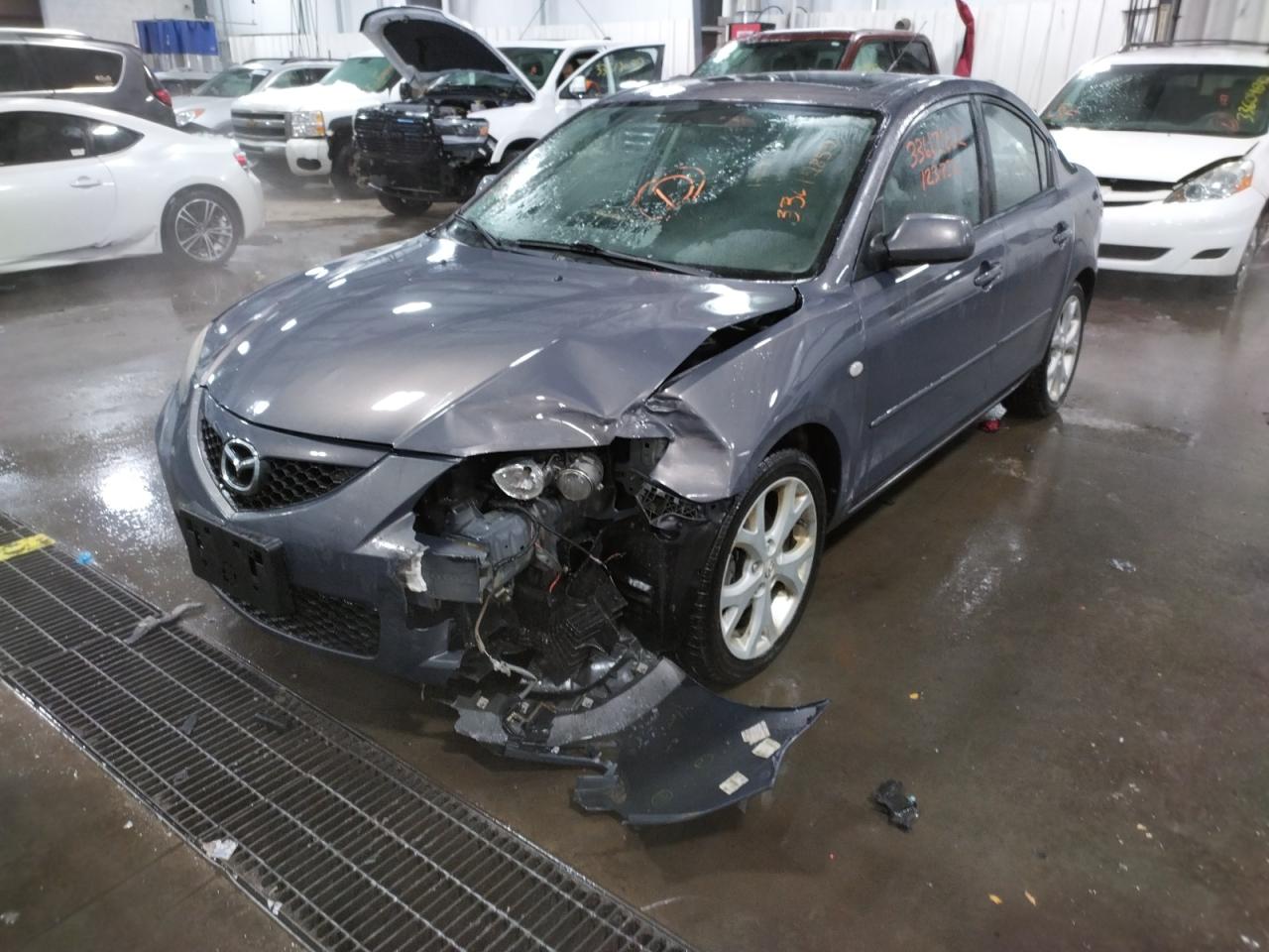 Photo 2 from auction – 2008 MAZDA 3 I with VIN JM1BK32F881170909