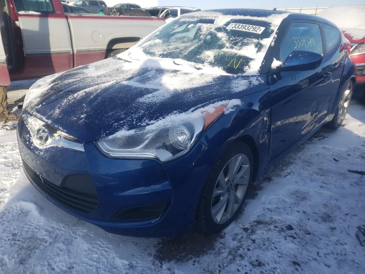 Photo 2 from auction – 2016 HYUNDAI VELOSTER with VIN KMHTC6AD3GU299586