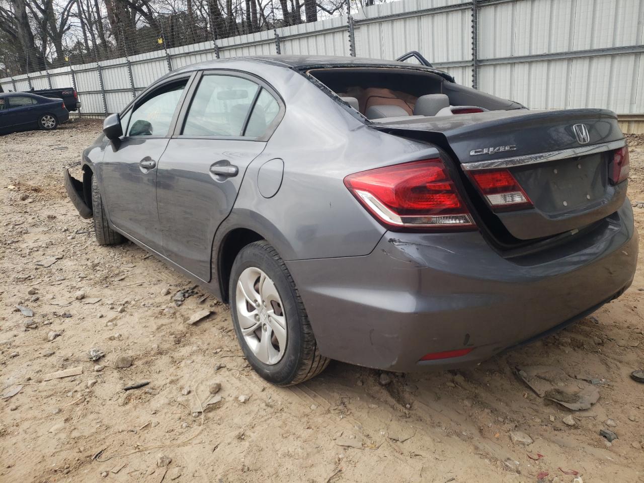 Photo 3 from auction – 2013 HONDA CIVIC LX with VIN 19XFB2F54DE212108