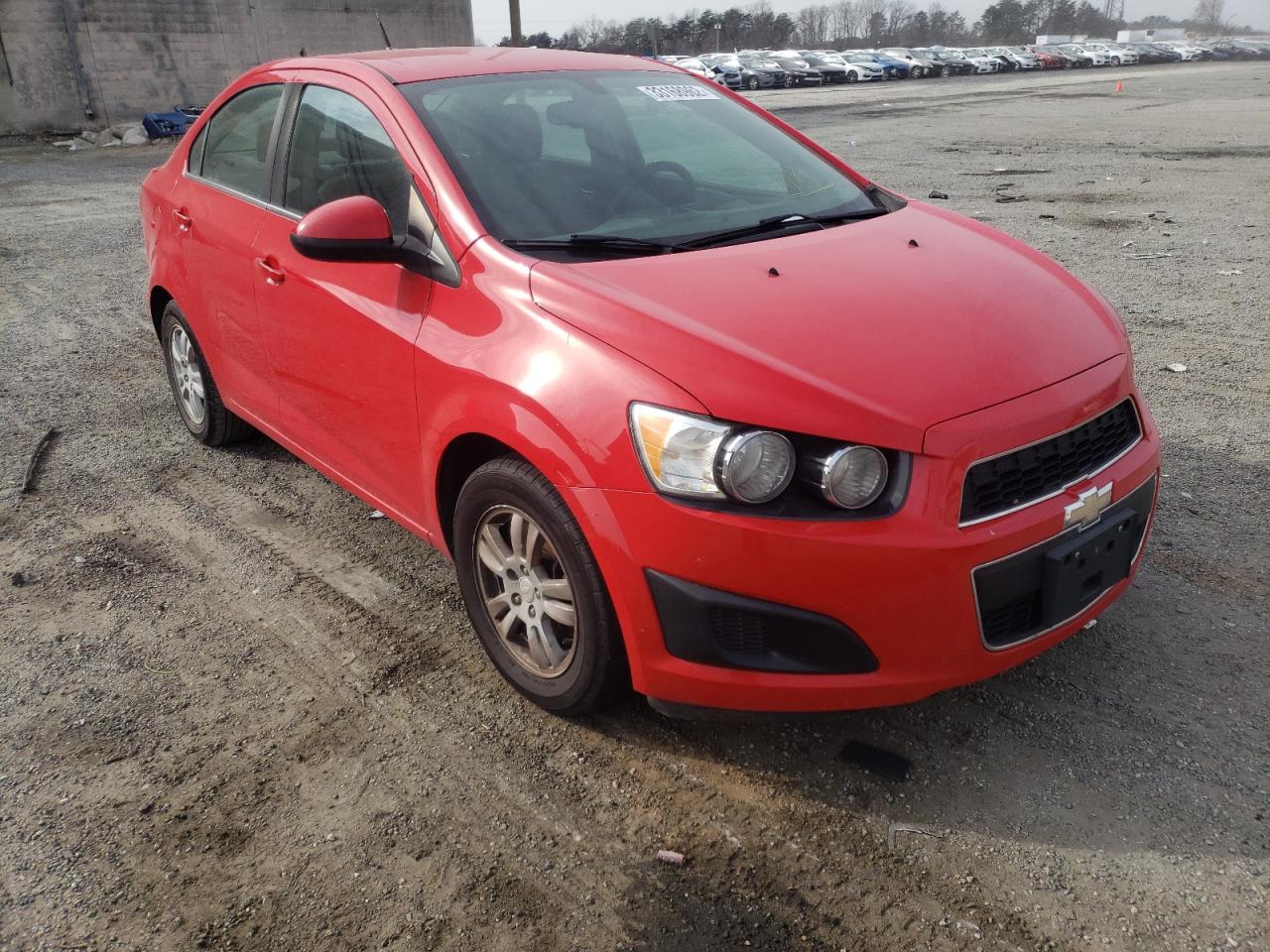CHEVROLET SONIC LT 2014 with VIN 1G1JC5SH4E4180197 - Photo from auction