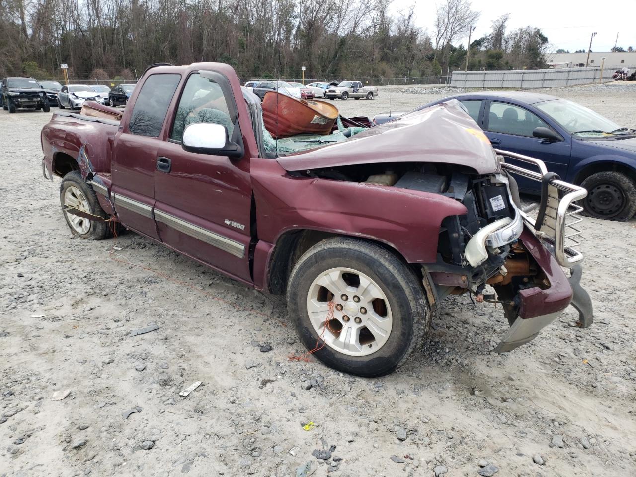 CHEVROLET SILVERADO 1999 with VIN 2GCEC19V5X1233209 - Photo from auction