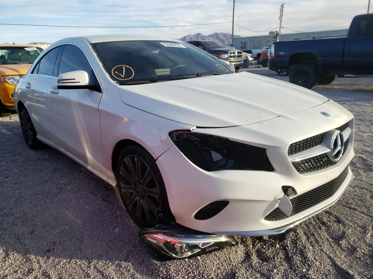 MERCEDES-BENZ CLA 250 2018 with VIN WDDSJ4EB2JN611536 - Photo from auction