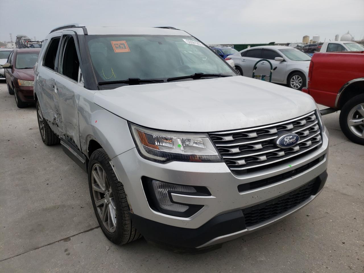 FORD EXPLORER L 2017 with VIN 1FM5K7F89HGC93479 - Photo from auction