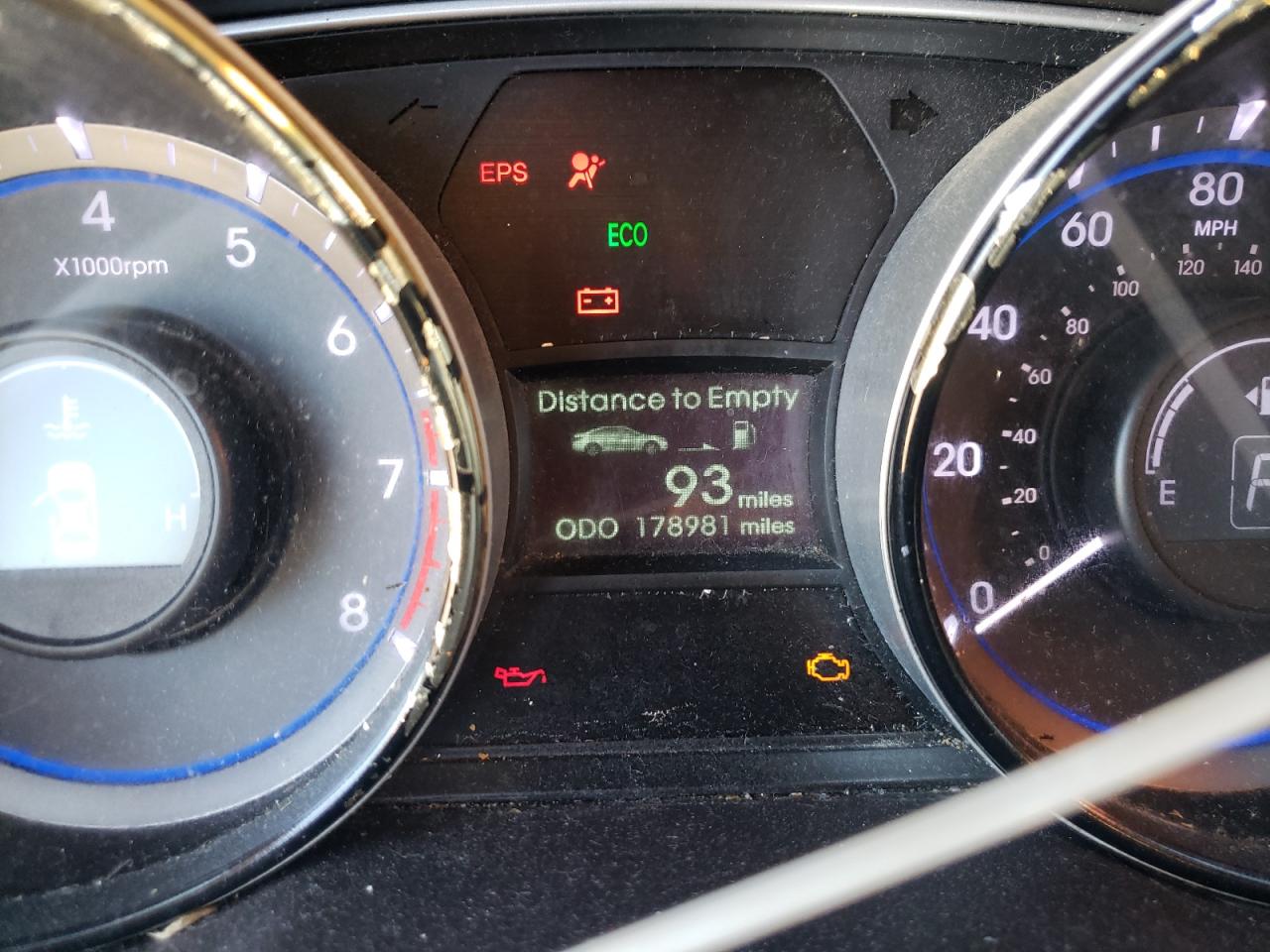 Photo 8 from auction – 2013 HYUNDAI SONATA GLS with VIN 5NPEB4AC0DH568077