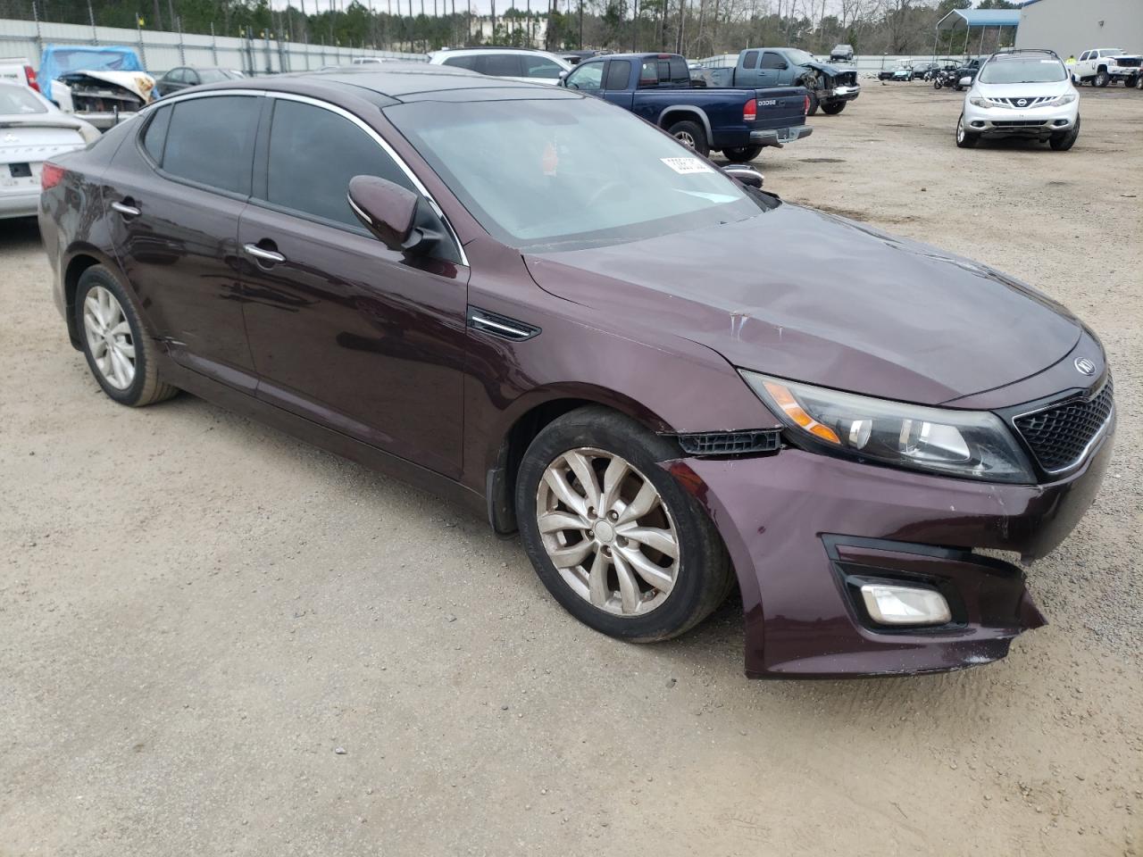 KIA OPTIMA EX 2015 with VIN 5XXGN4A71FG389225 - Photo from auction