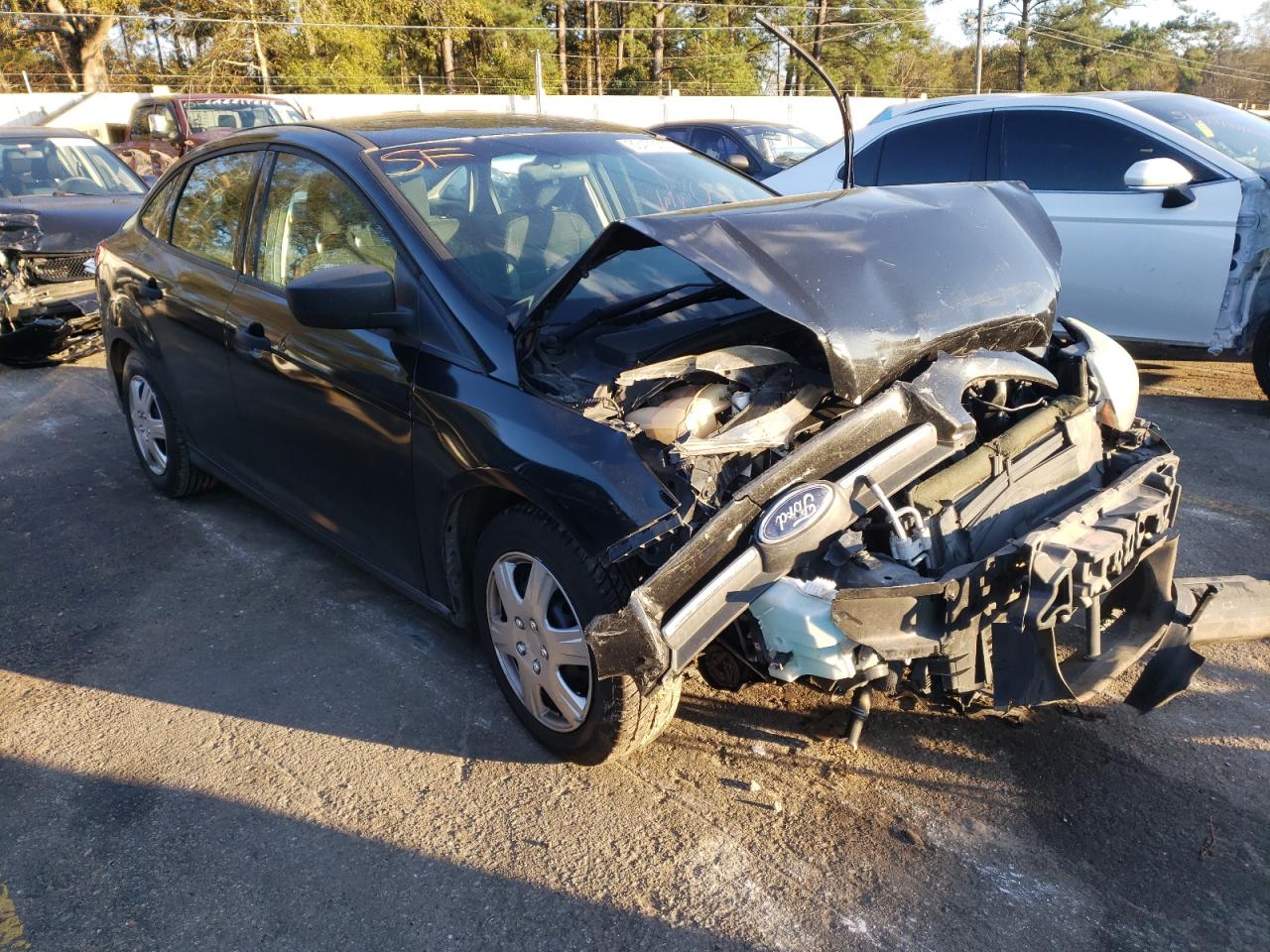 FORD FOCUS S 2012 with VIN 1FAHP3E26CL371179 - Photo from auction