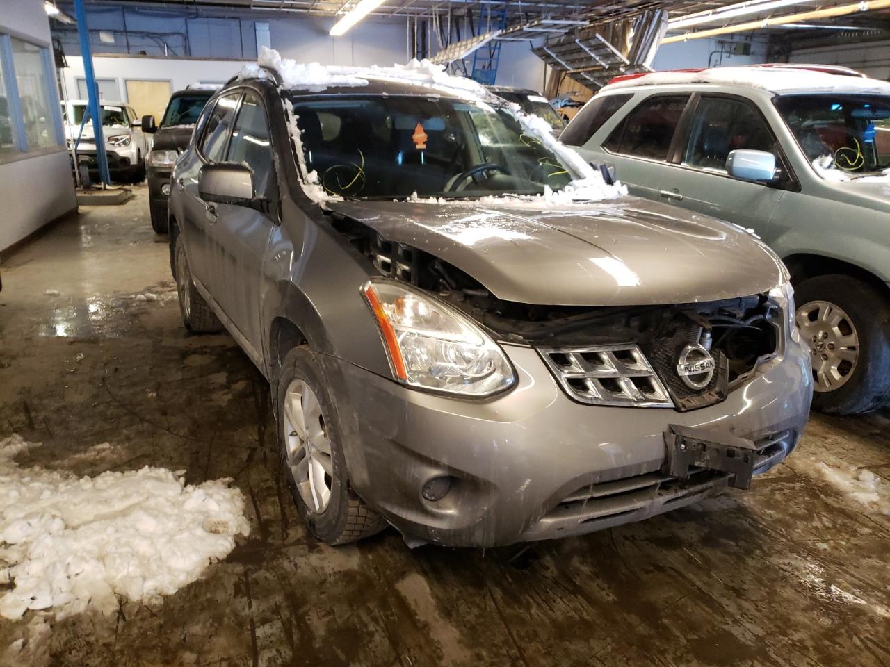NISSAN ROGUE S 2012 with VIN JN8AS5MT5CW257578 - Photo from auction