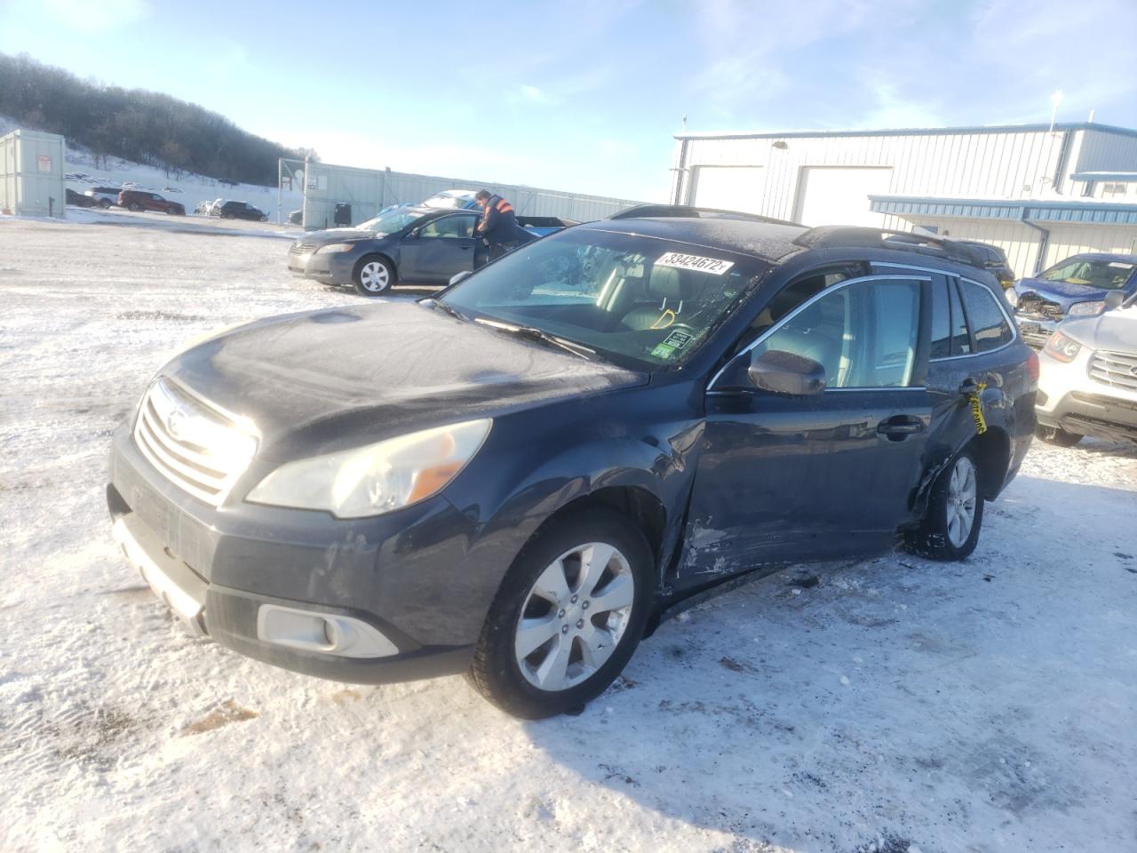 Photo 2 from auction – 2010 SUBARU OUTBACK 2. with VIN 4S4BRCJC5A3384376