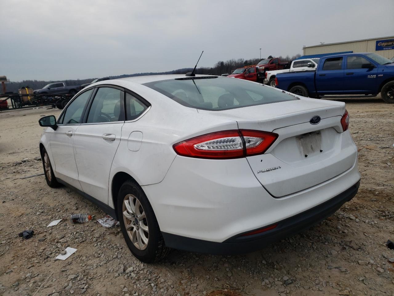 Photo 3 from auction – 2016 FORD FUSION S with VIN 3FA6P0G77GR349813