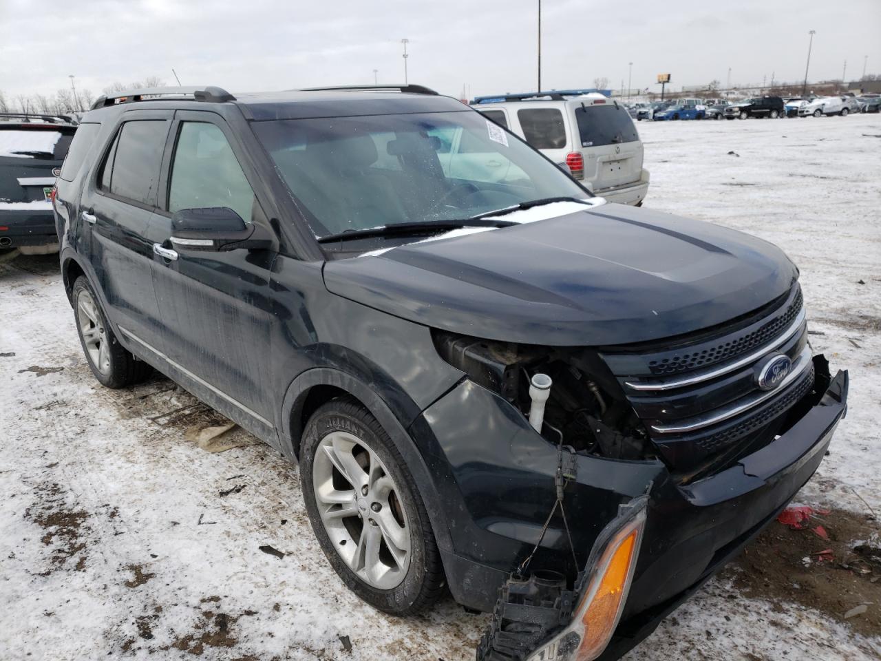 FORD EXPLORER L 2014 with VIN 1FM5K8F87EGA31977 - Photo from auction