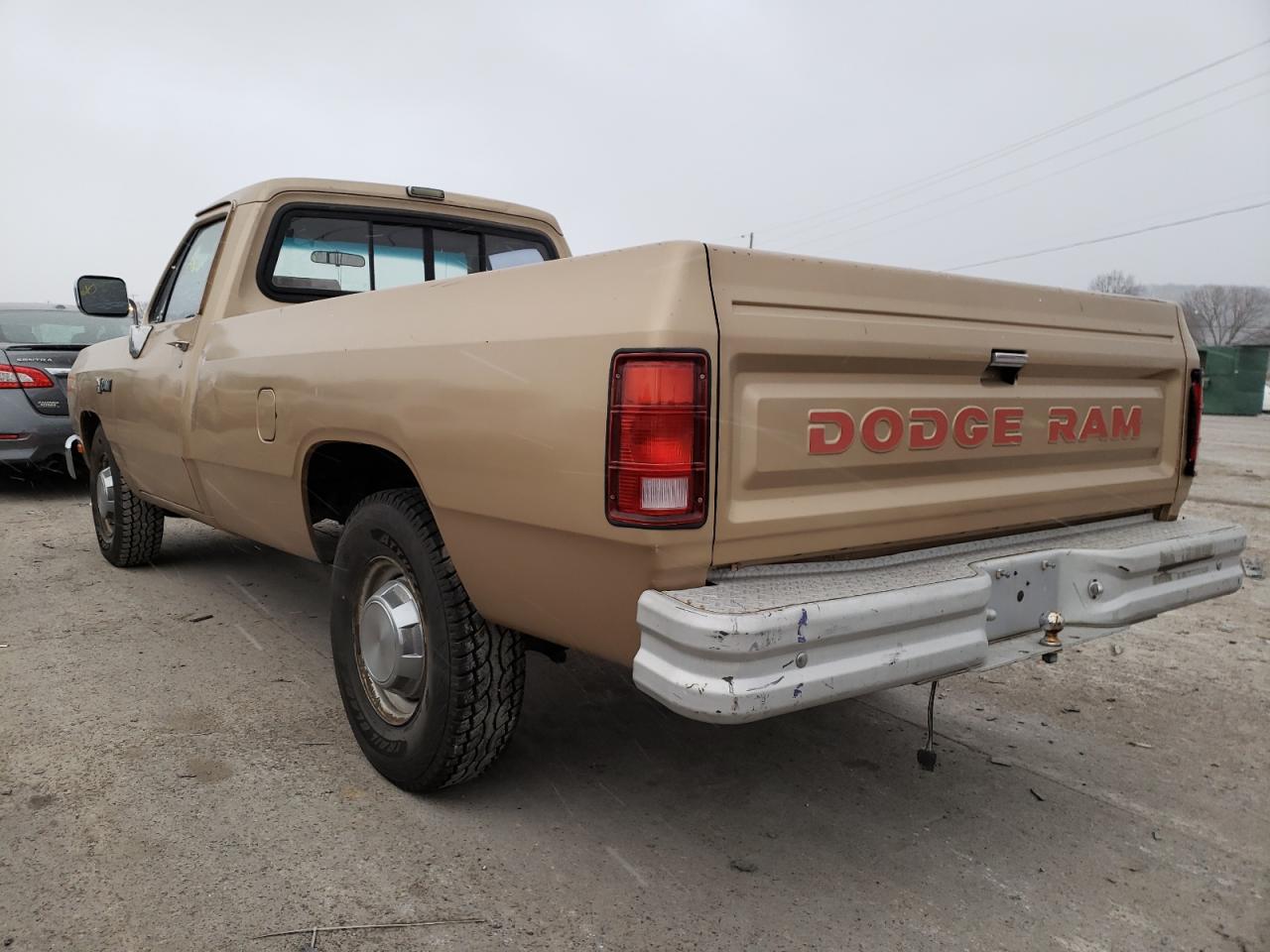 Photo 3 from auction – 1990 DODGE D-SERIES D with VIN 1B7JE26X9LS762855