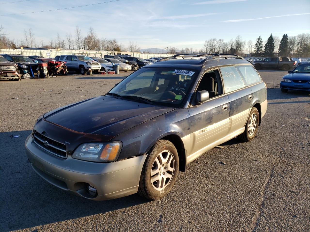 Photo 2 from auction – 2001 SUBARU LEGACY OUT with VIN 4S3BH665317646763