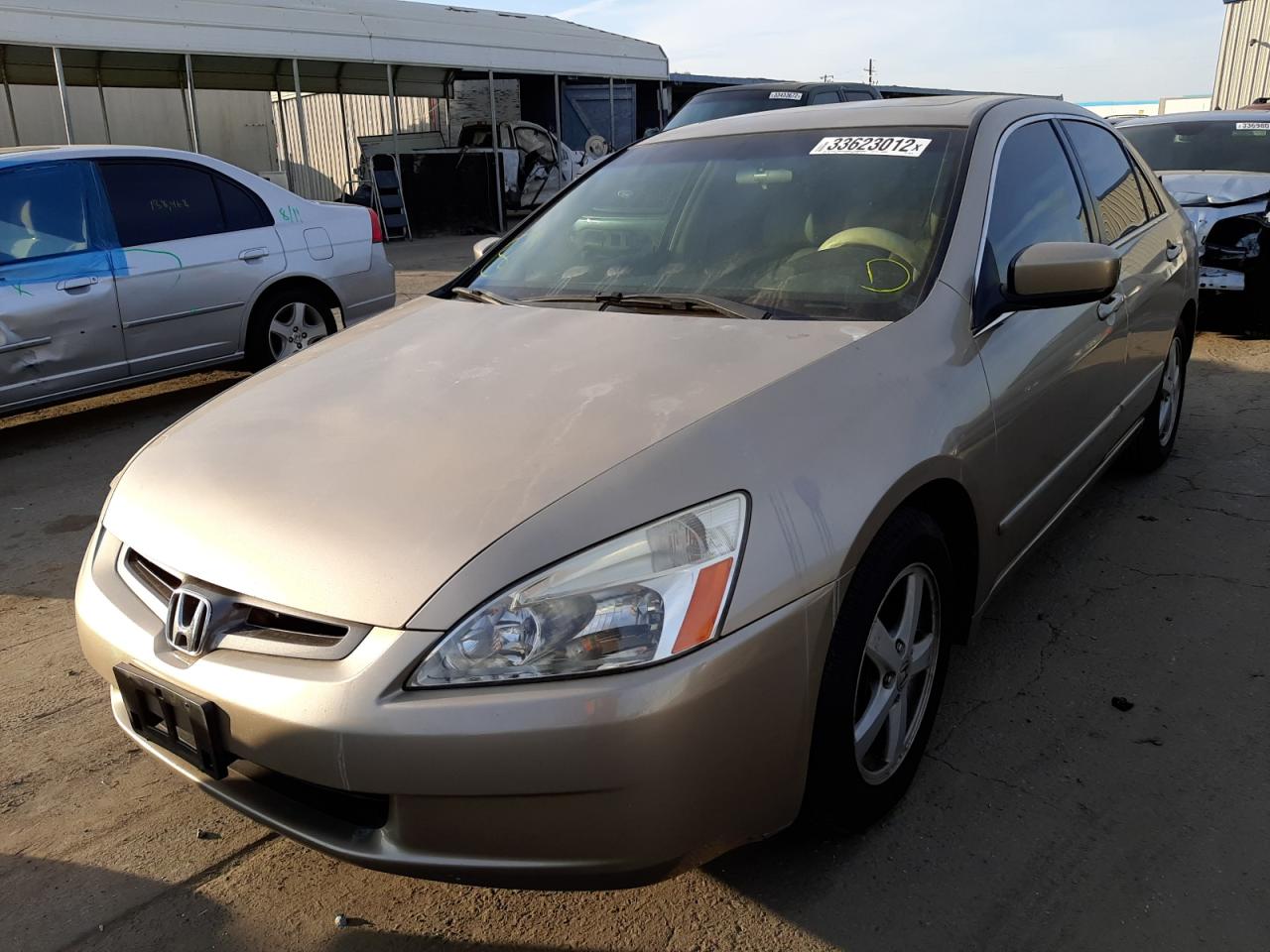 Photo 2 from auction – 2005 HONDA ACCORD EX with VIN JHMCM56835C001563