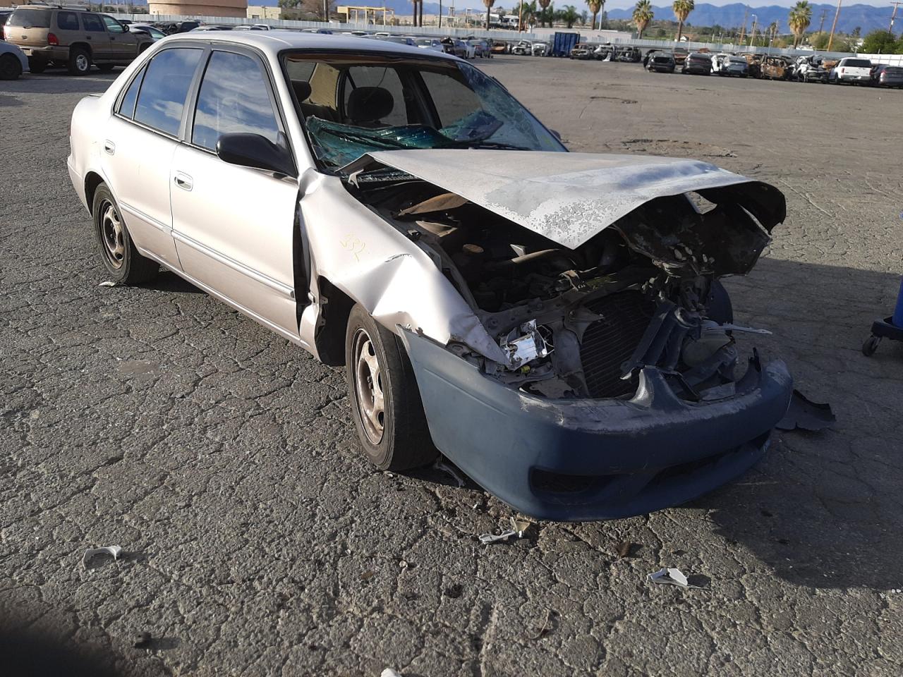 TOYOTA COROLLA CE 2001 with VIN 1NXBR12E81Z499679 - Photo from auction
