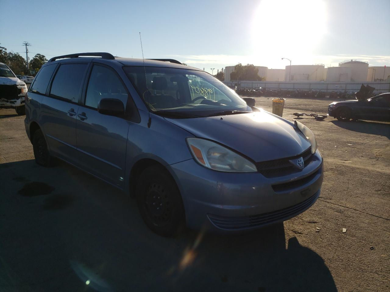 TOYOTA SIENNA CE 2004 with VIN 5TDZA23C44S108856 - Photo from auction