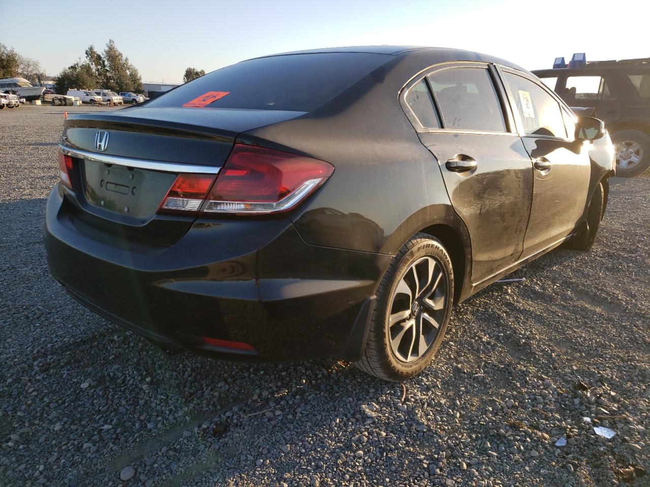 Photo 4 from auction – 2013 HONDA CIVIC EXL with VIN 19XFB2F95DE086179