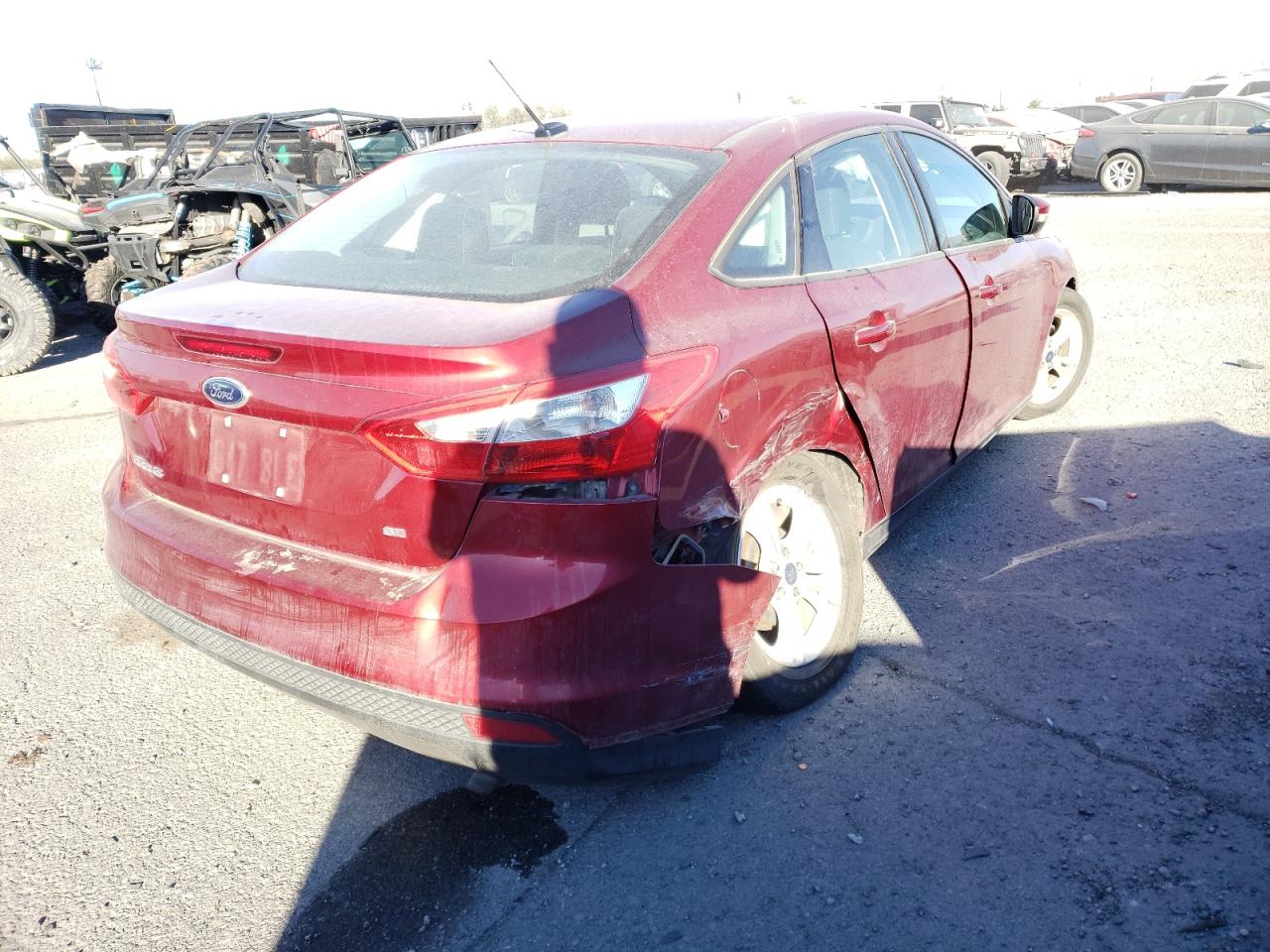 Photo 4 from auction – 2014 FORD FOCUS SE with VIN 1FADP3F25EL319350