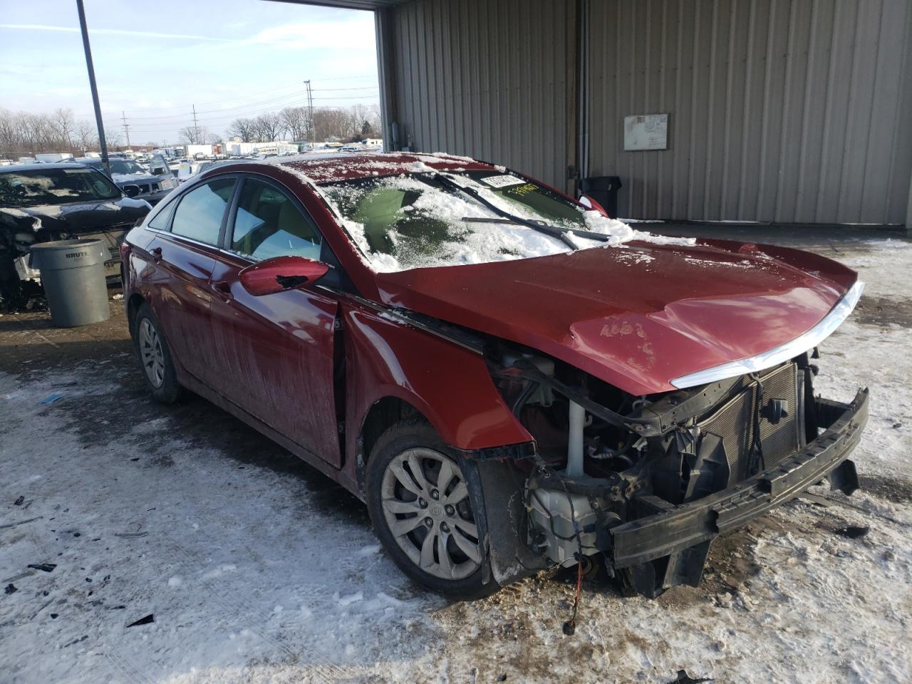 Photo 1 from auction – 2013 HYUNDAI SONATA GLS with VIN 5NPEB4AC9DH602775