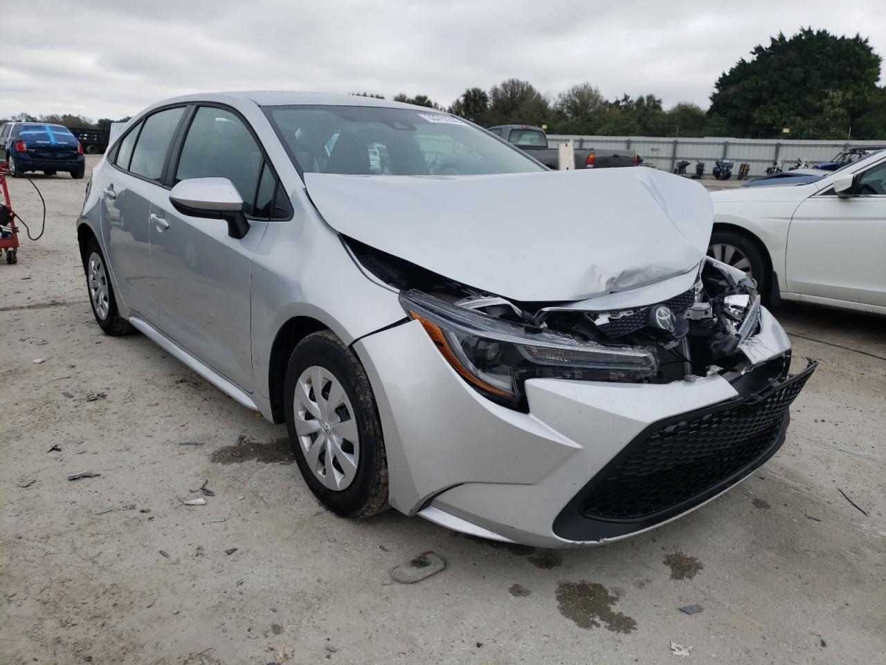 TOYOTA COROLLA L 2020 with VIN 5YFDPRAE5LP060054 - Photo from auction