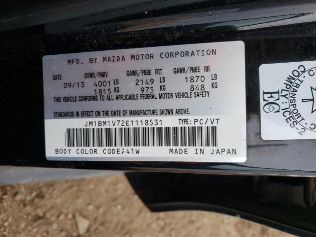 Photo 10 from auction – 2014 MAZDA 3 TOURING with VIN JM1BM1V72E1118531