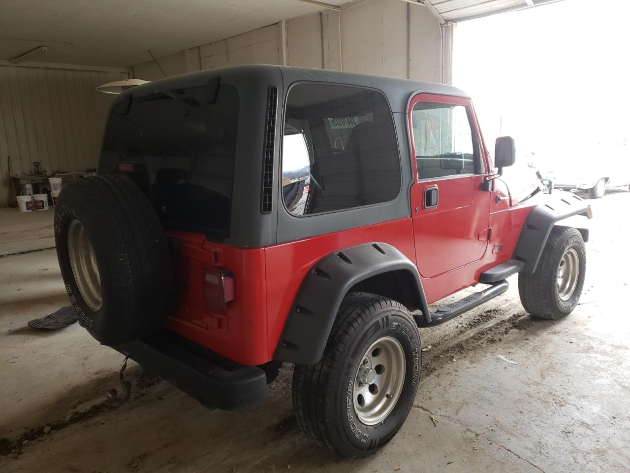 Photo 4 from auction – 2000 JEEP WRANGLER / with VIN 1J4FA49S4YP773392