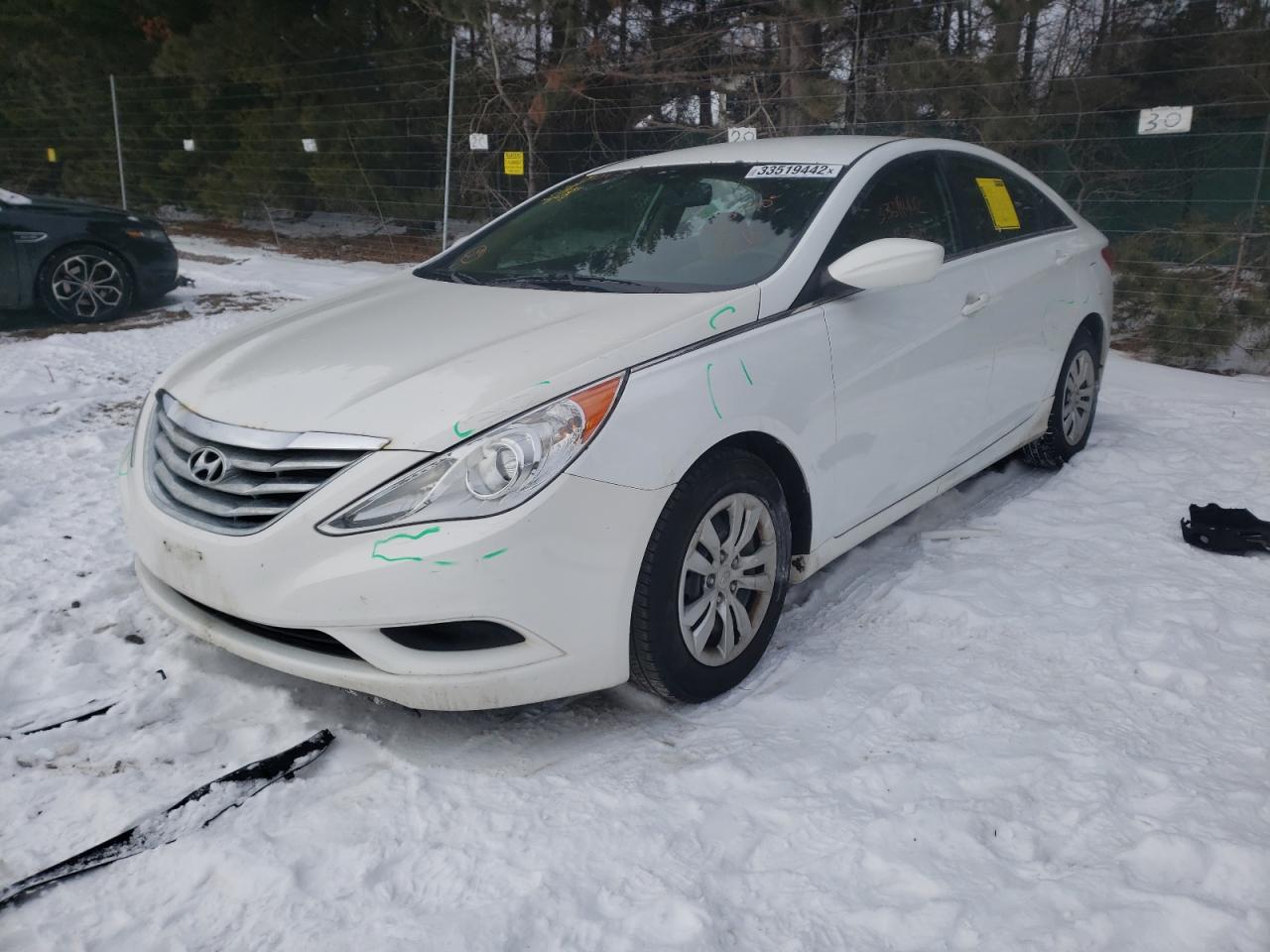 Photo 2 from auction – 2012 HYUNDAI SONATA GLS with VIN 5NPEB4AC7CH484417