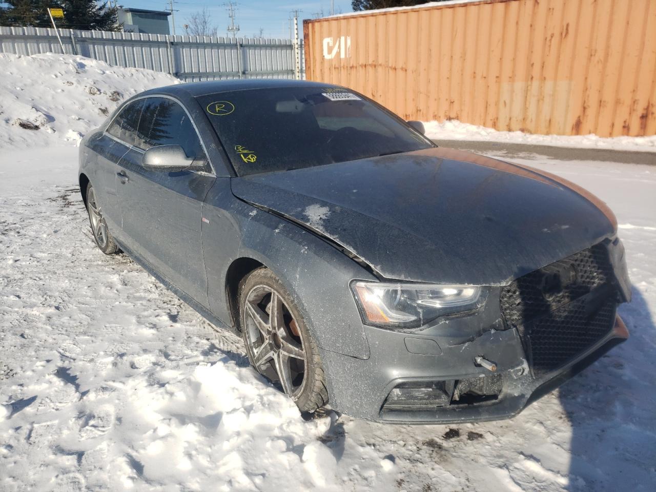AUDI A5 PREMIUM 2016 with VIN WAUM2AFR8GA047043 - Photo from auction