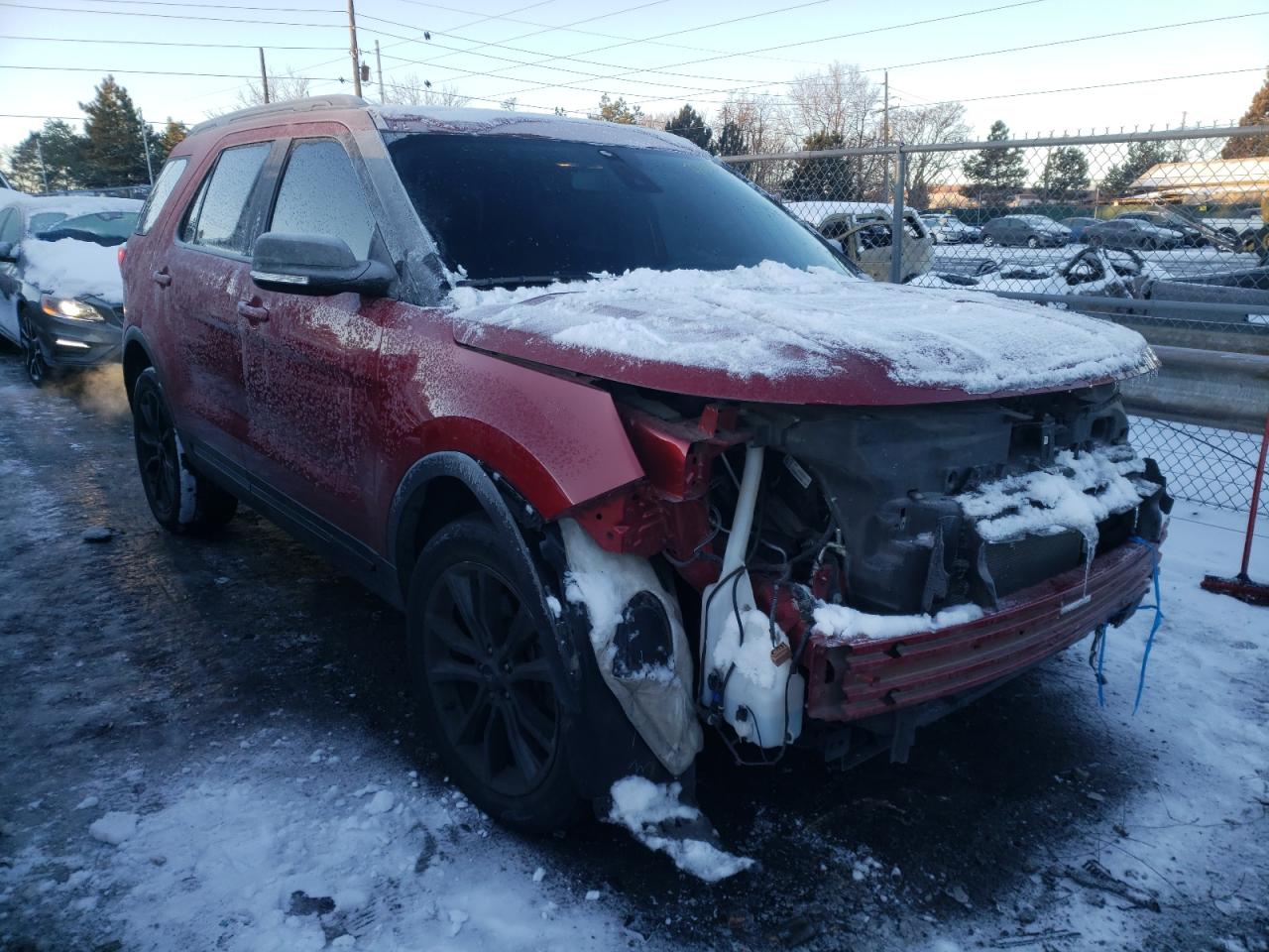 FORD EXPLORER X 2019 with VIN 1FM5K8D85KGB08179 - Photo from auction