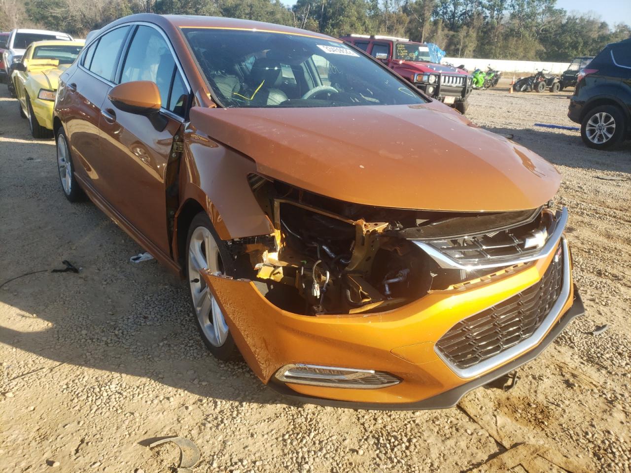 CHEVROLET CRUZE PREM 2017 with VIN 3G1BF6SM2HS577684 - Photo from auction