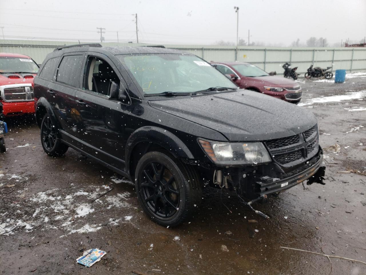 DODGE JOURNEY SX 2018 with VIN 3C4PDCBB2JT158010 - Photo from auction