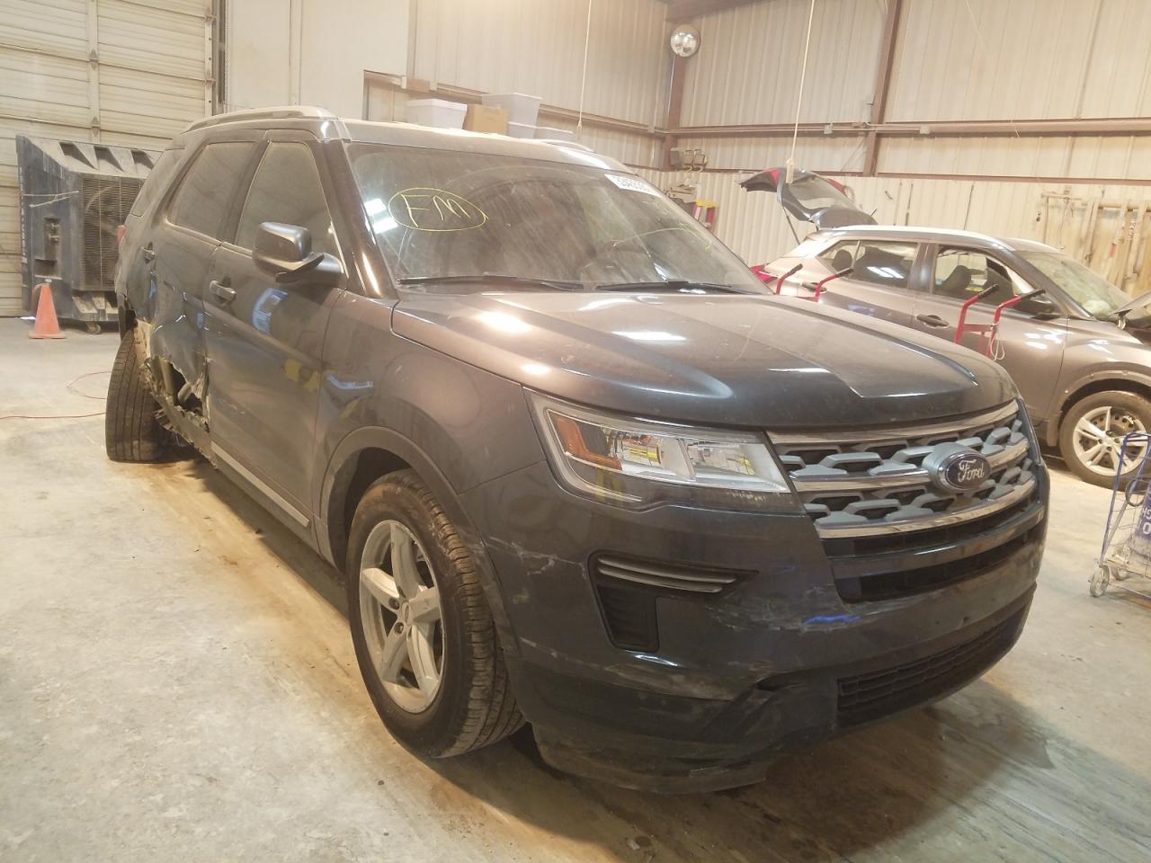 FORD EXPLORER X 2018 with VIN 1FM5K7D81JGB88640 - Photo from auction
