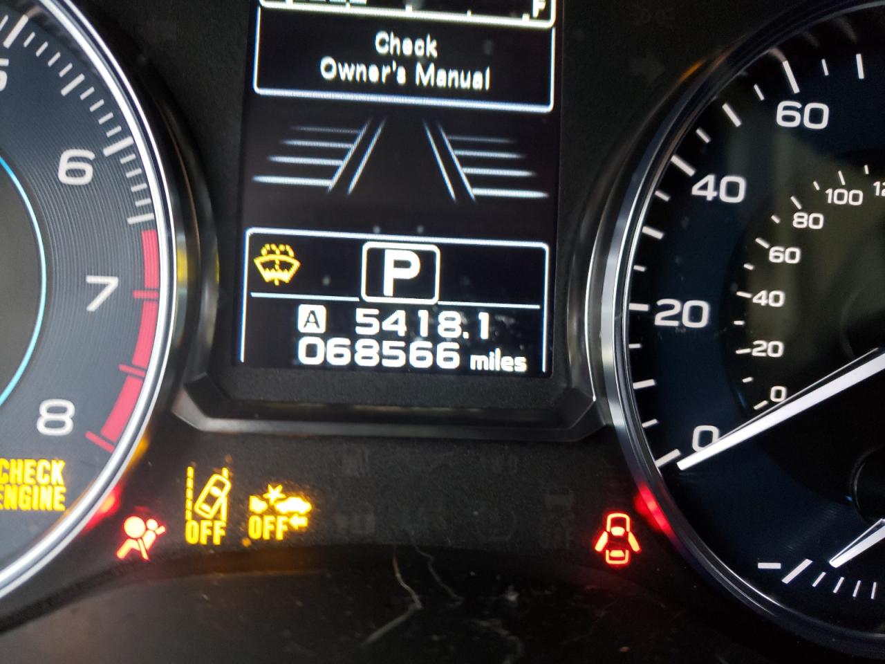 Photo 8 from auction – 2016 SUBARU IMPREZA SP with VIN JF1GPAY60GH259937