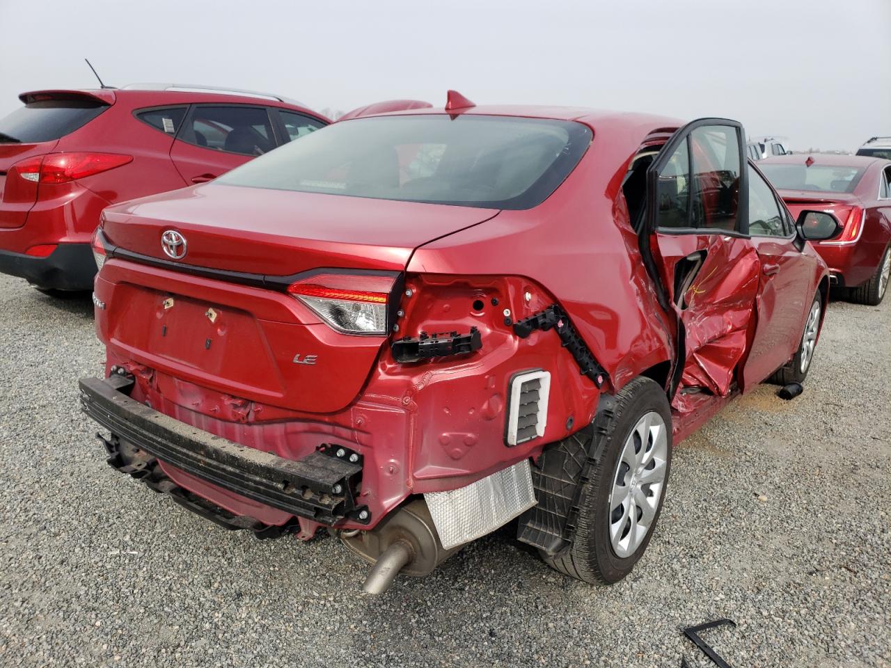 Photo 4 from auction – 2020 TOYOTA COROLLA LE with VIN JTDEPRAE8LJ093140