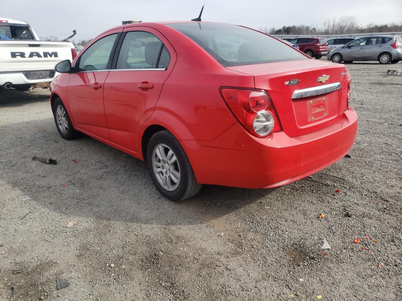 Photo 3 from auction – 2014 CHEVROLET SONIC LT with VIN 1G1JC5SH4E4180197