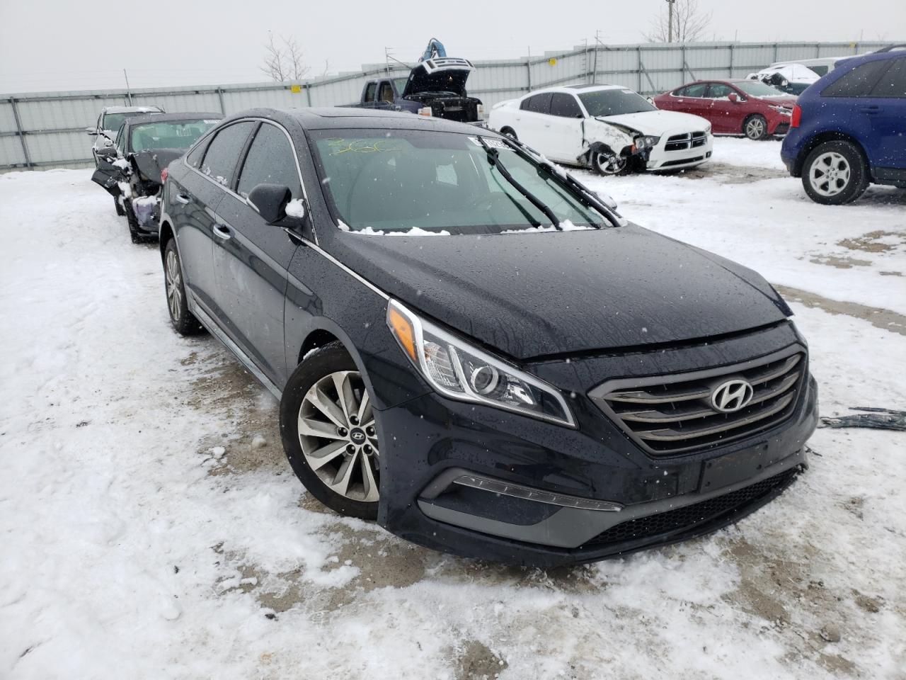 Photo 1 from auction – 2017 HYUNDAI SONATA SPO with VIN 5NPE34AF1HH463013