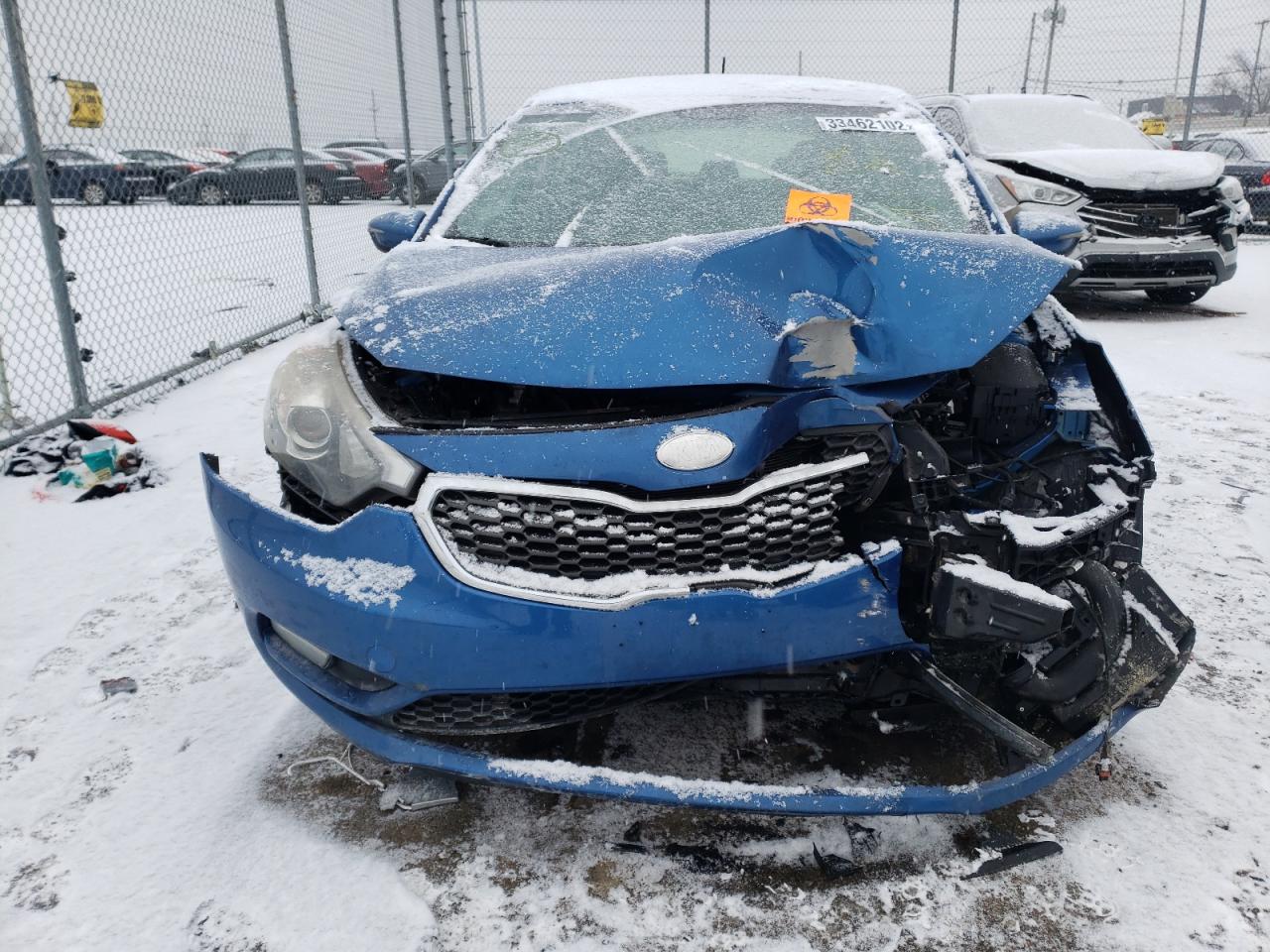 Photo 9 from auction – 2014 KIA FORTE EX with VIN KNAFX5A8XE5165729