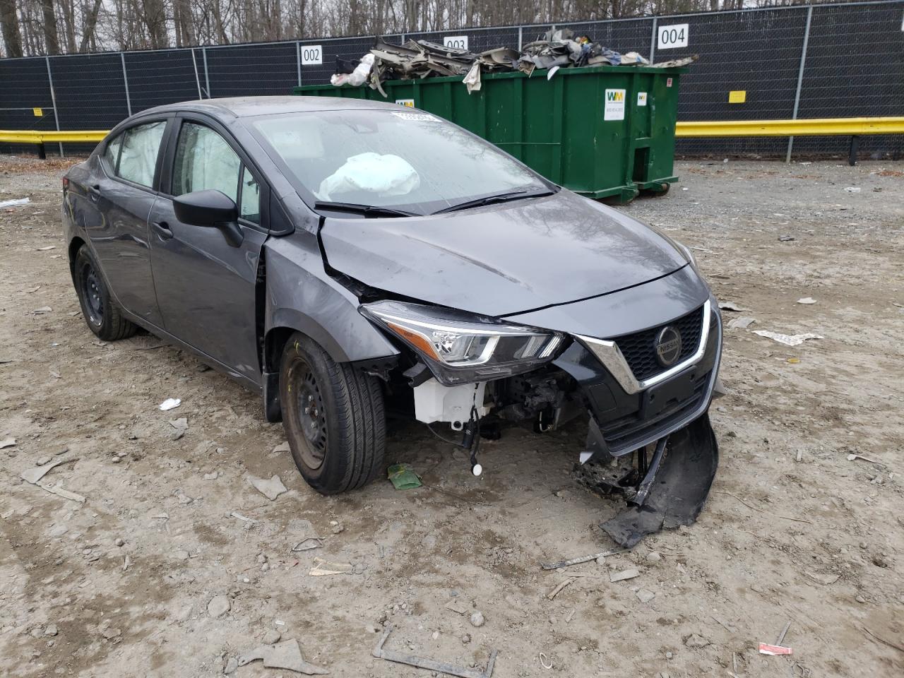NISSAN VERSA S 2020 with VIN 3N1CN8DV1LL869879 - Photo from auction