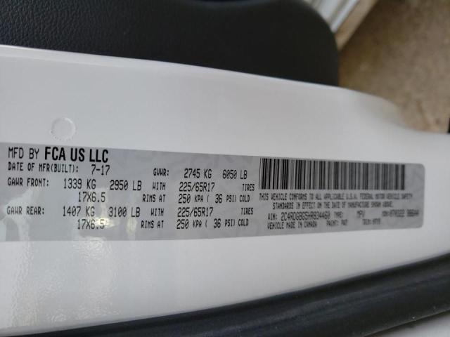 Photo 10 from auction – 2017 DODGE GRAND CARA with VIN 2C4RDGBG5HR834460