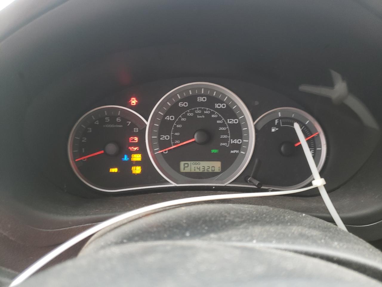 Photo 8 from auction – 2008 SUBARU IMPREZA 2. with VIN JF1GH616X8H818884