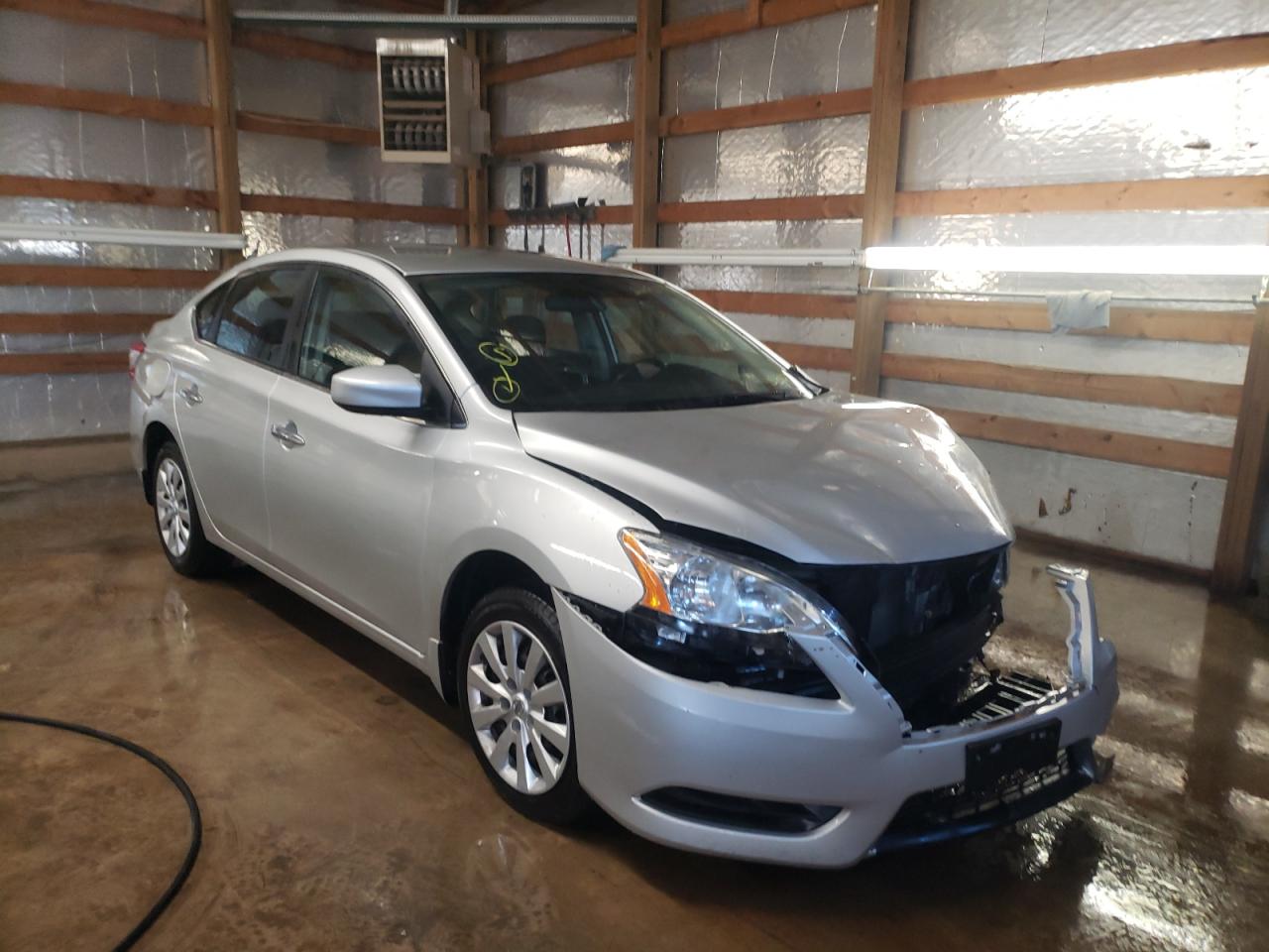 Photo 1 from auction – 2014 NISSAN SENTRA S with VIN 3N1AB7AP3EY331478