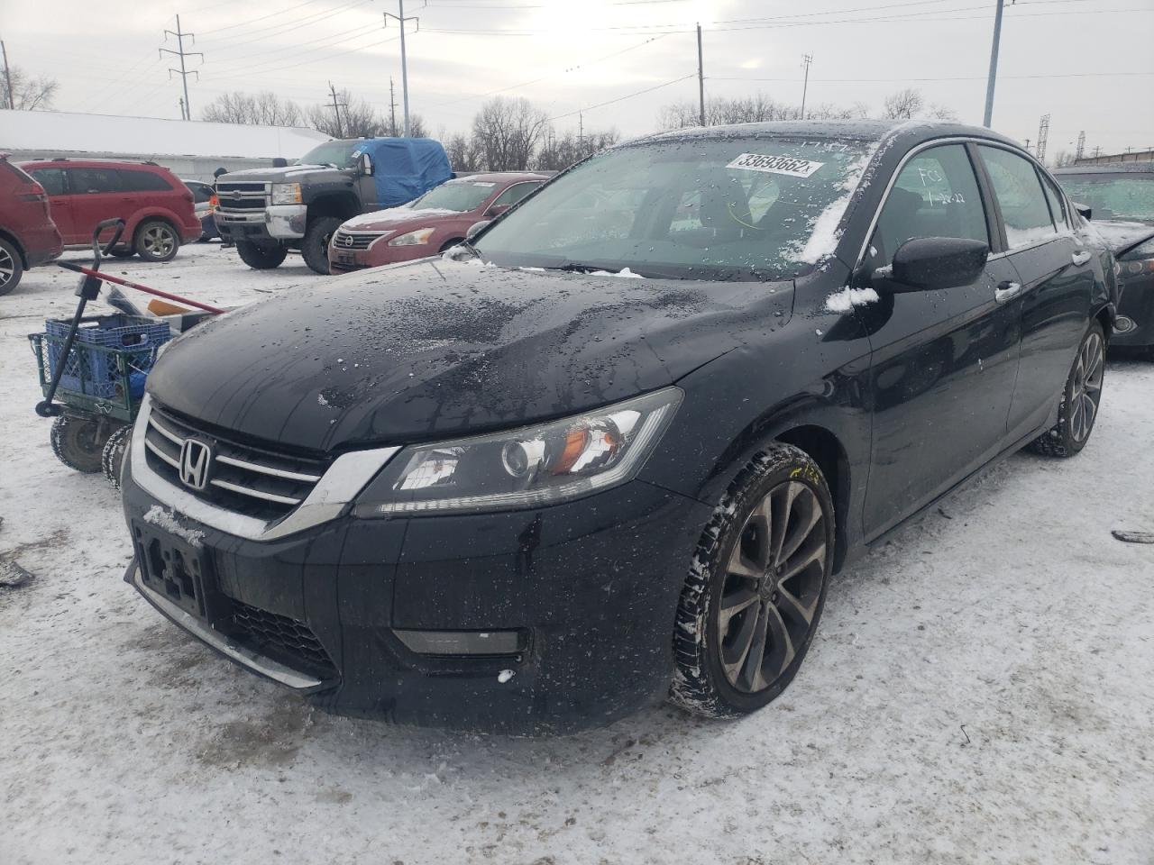 Photo 2 from auction – 2014 HONDA ACCORD SPO with VIN 1HGCR2F5XEA201747