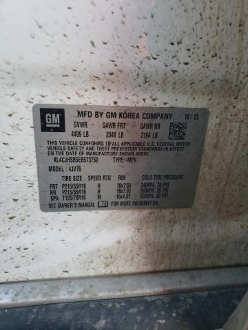 Photo 10 from auction – 2014 BUICK ENCORE PRE with VIN KL4CJHSB5EB573750