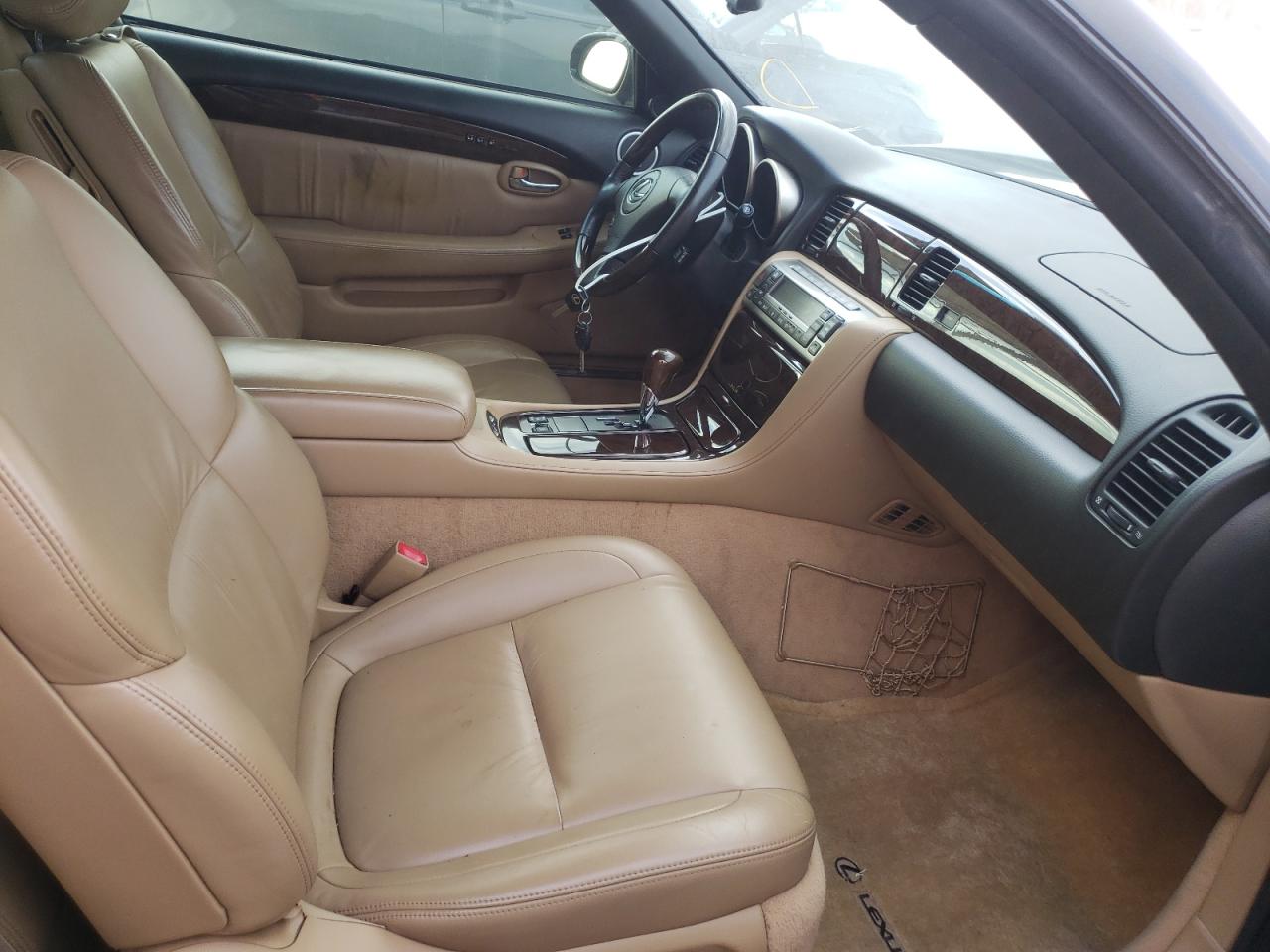 Photo 5 from auction – 2006 LEXUS SC 430 with VIN JTHFN48Y369007993