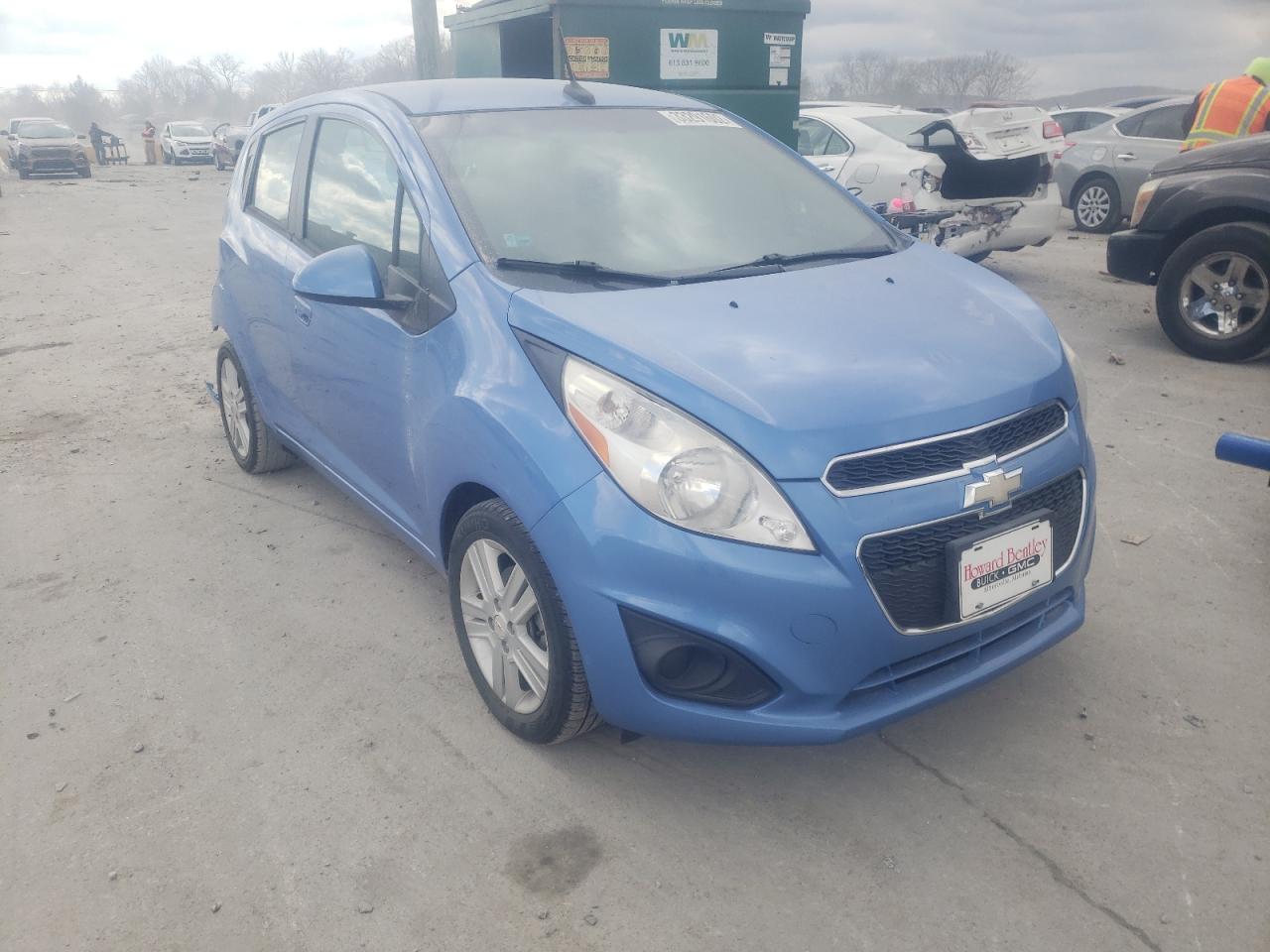 CHEVROLET SPARK LS 2013 with VIN KL8CB6S96DC576291 - Photo from auction