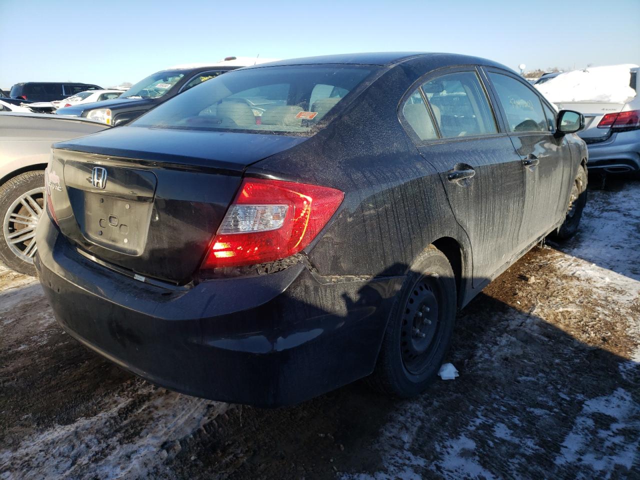 Photo 4 from auction – 2012 HONDA CIVIC LX with VIN 19XFB2F59CE331836