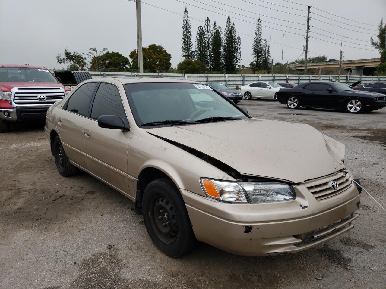 TOYOTA CAMRY CE 1997 with VIN 4T1BG22K2VU819232 - Photo from auction