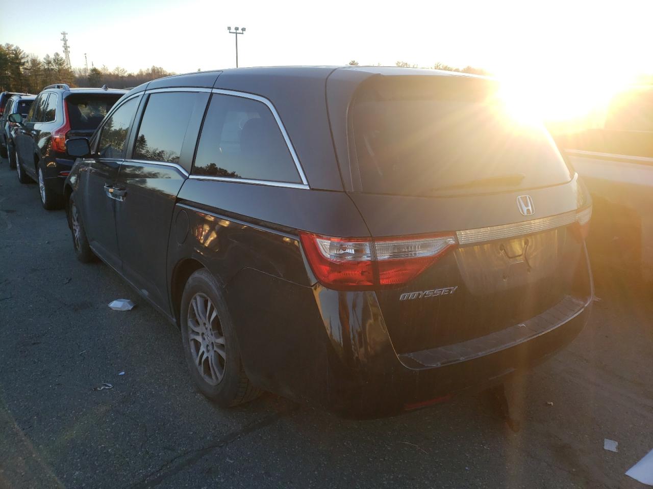 Photo 3 from auction – 2012 HONDA ODYSSEY EX with VIN 5FNRL5H49CB067155